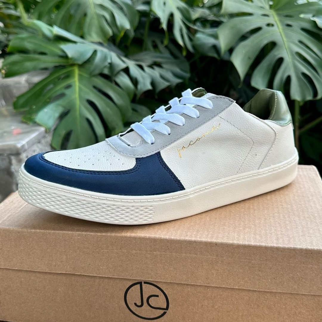 Tenis Trece latte marino, estilo limpio y contemporáneo - Calzado Jácome (vista 2)