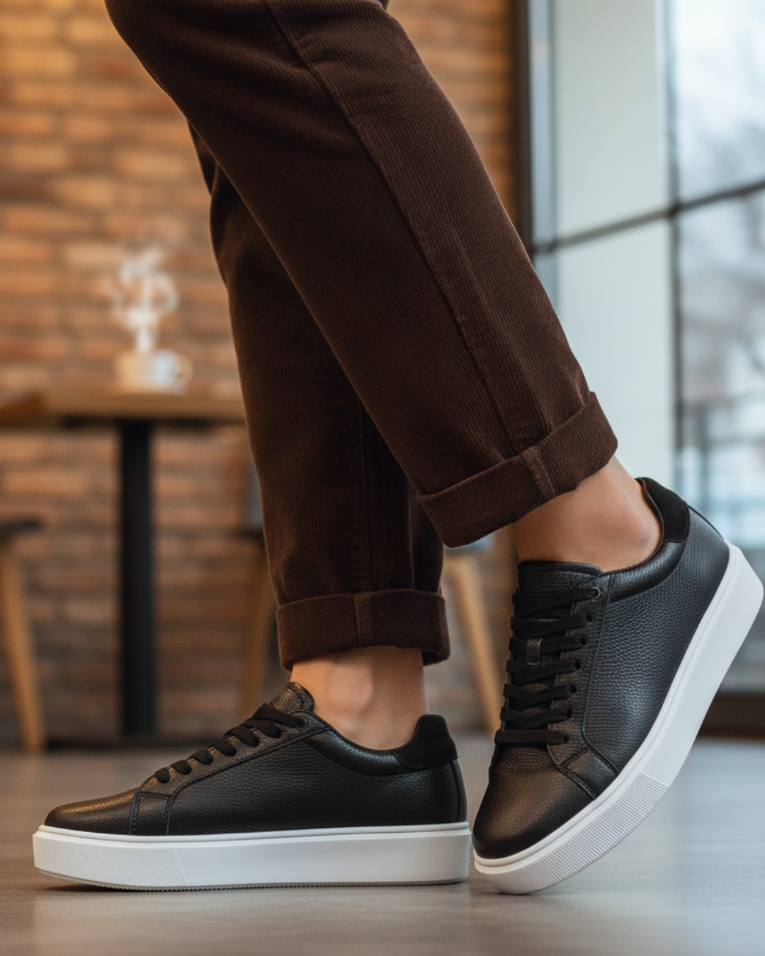 Denim piel negro – Calzado Jacome