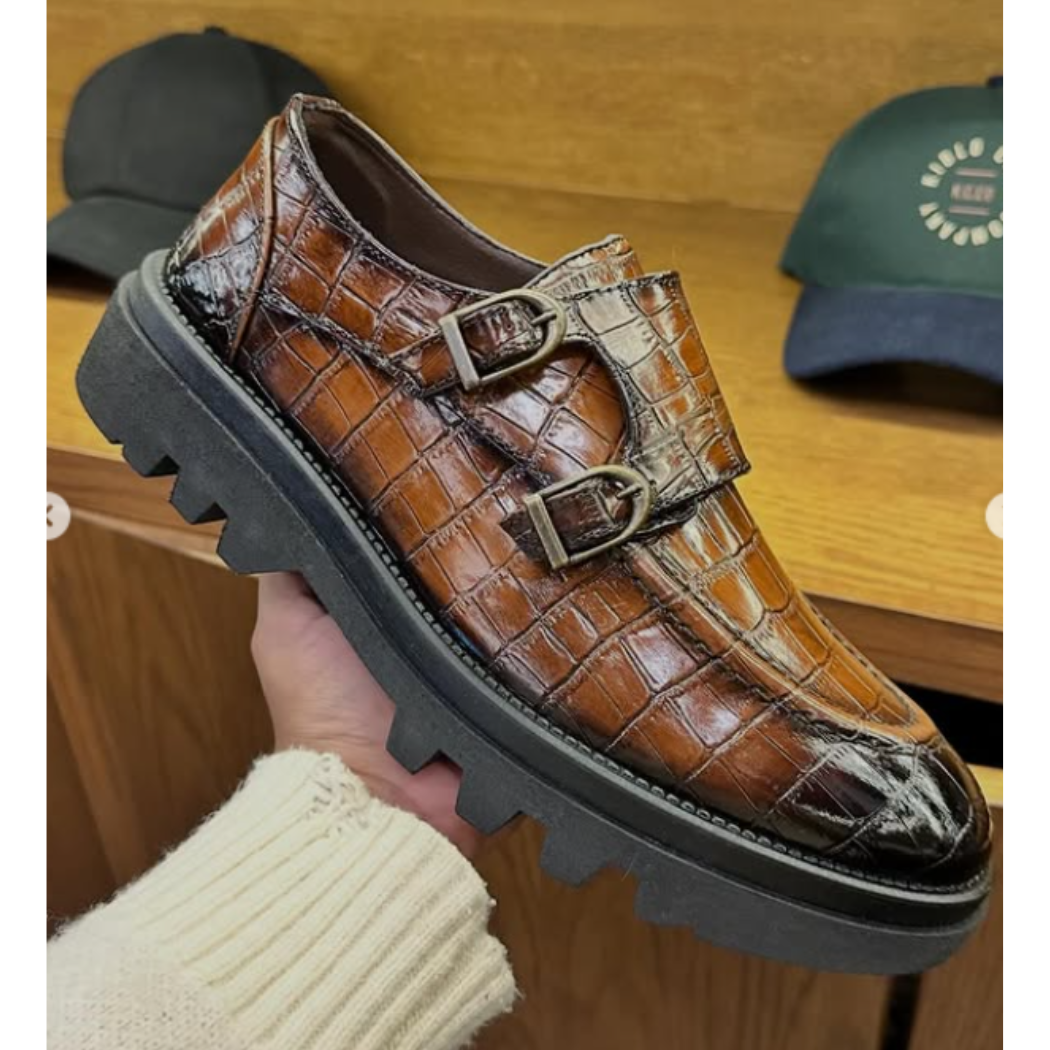 Monk balboa – Piel coco Sombreado Doble