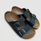 Sandalia Azul marino | Piel