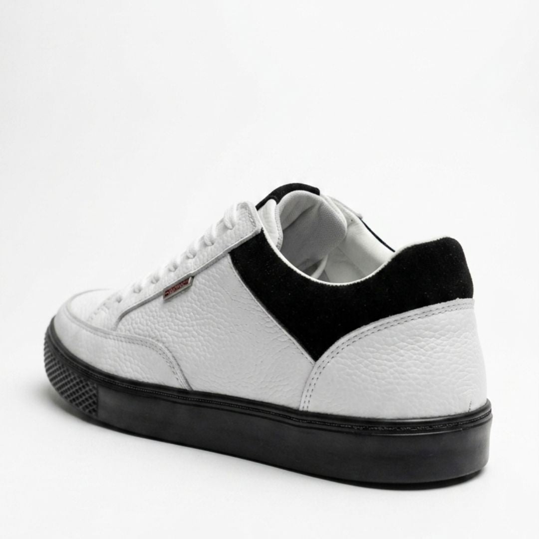 Bronx blanco suela negra | PIEL