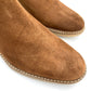 Botín Chelsea short de gamuza color tan - Calzado Jácome (vista 2)