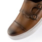 Monkstrap miel sombreado PIEL