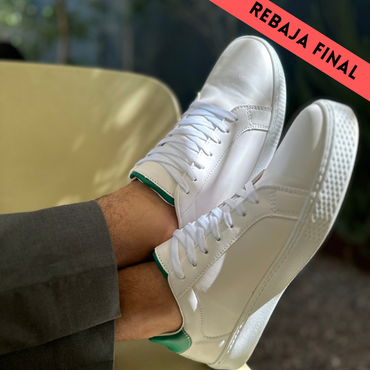 Denim LISO blanco/verde